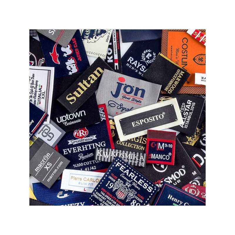 Gepersonaliseerde rechthoekige labels