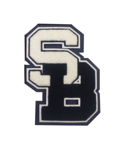 custom chenille letter patch