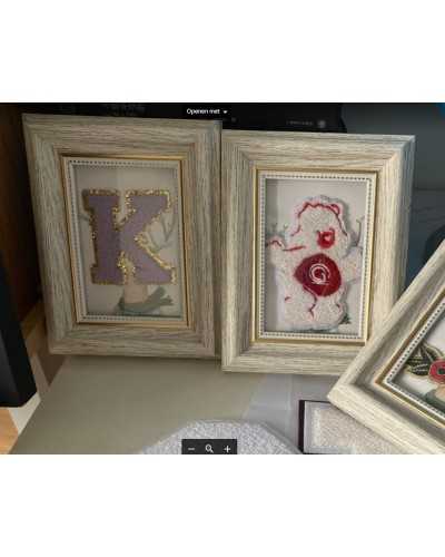 custom chenille letter patch