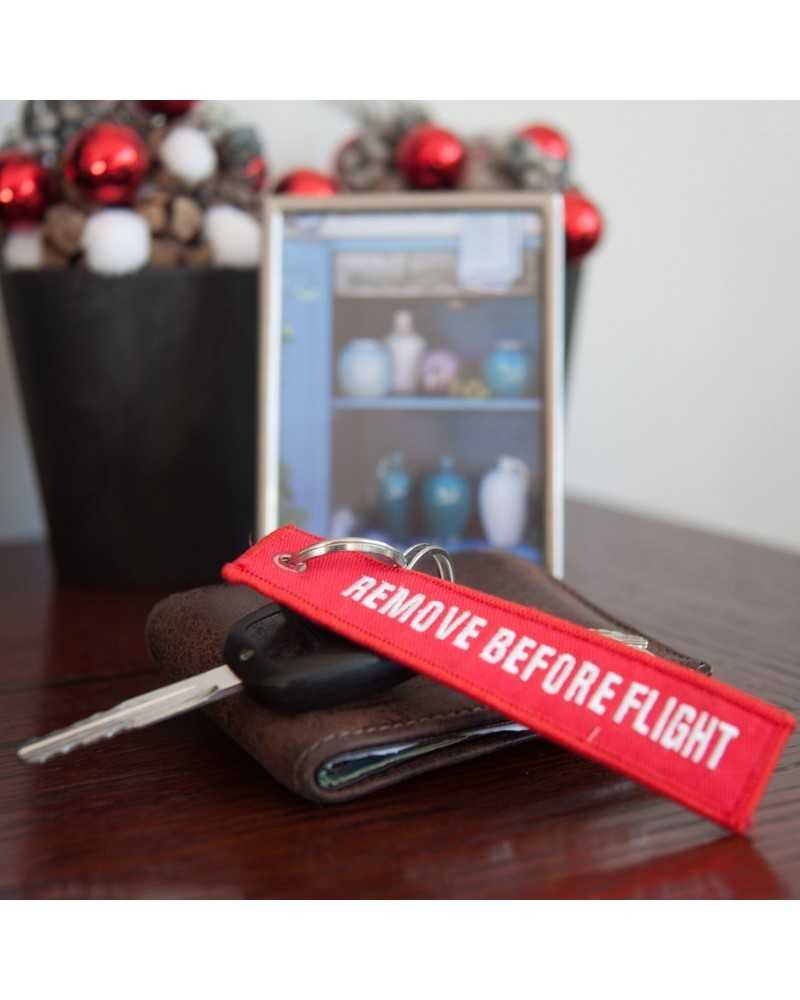 Embroidery keychain, dubble sides with your own logo's