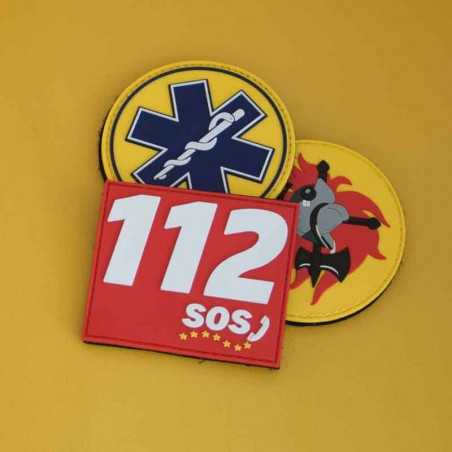 PVC / Rubber Badges voor Brandweer en helpverlener