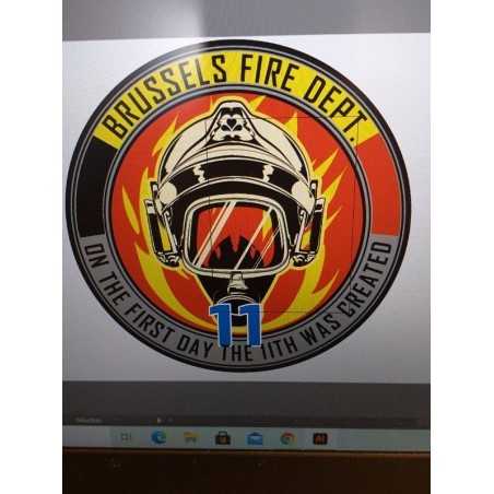 PVC / Rubber Badges voor Brandweer en helpverlener