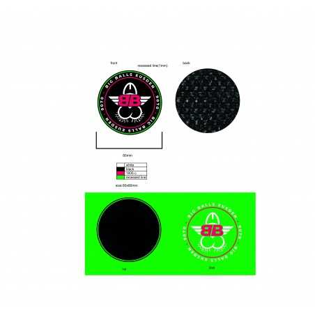 PVC / Rubber Badges voor Brandweer en helpverlener