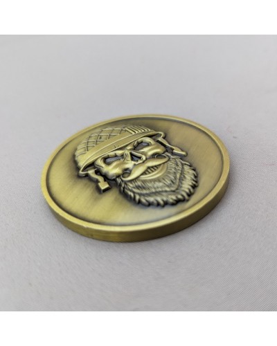 Die Cast Challenge Coins op Maat | Premium Gegoten 3D Herdenkingsmunten
