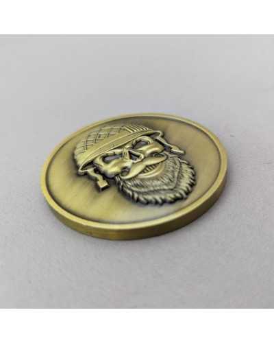 Die Cast Challenge Coins op Maat | Premium Gegoten 3D Herdenkingsmunten